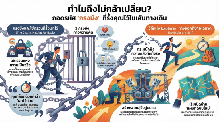 Read more about the article ทั้งที่รู้ว่าไม่ใช่ ทำไมไม่กล้าเปลี่ยน? ถอดรหัสกับดัก Default Path ที่มองไม่เห็น